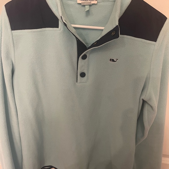 Vineyard Vines Snap Fleece Pullover - Picture 2 of 4